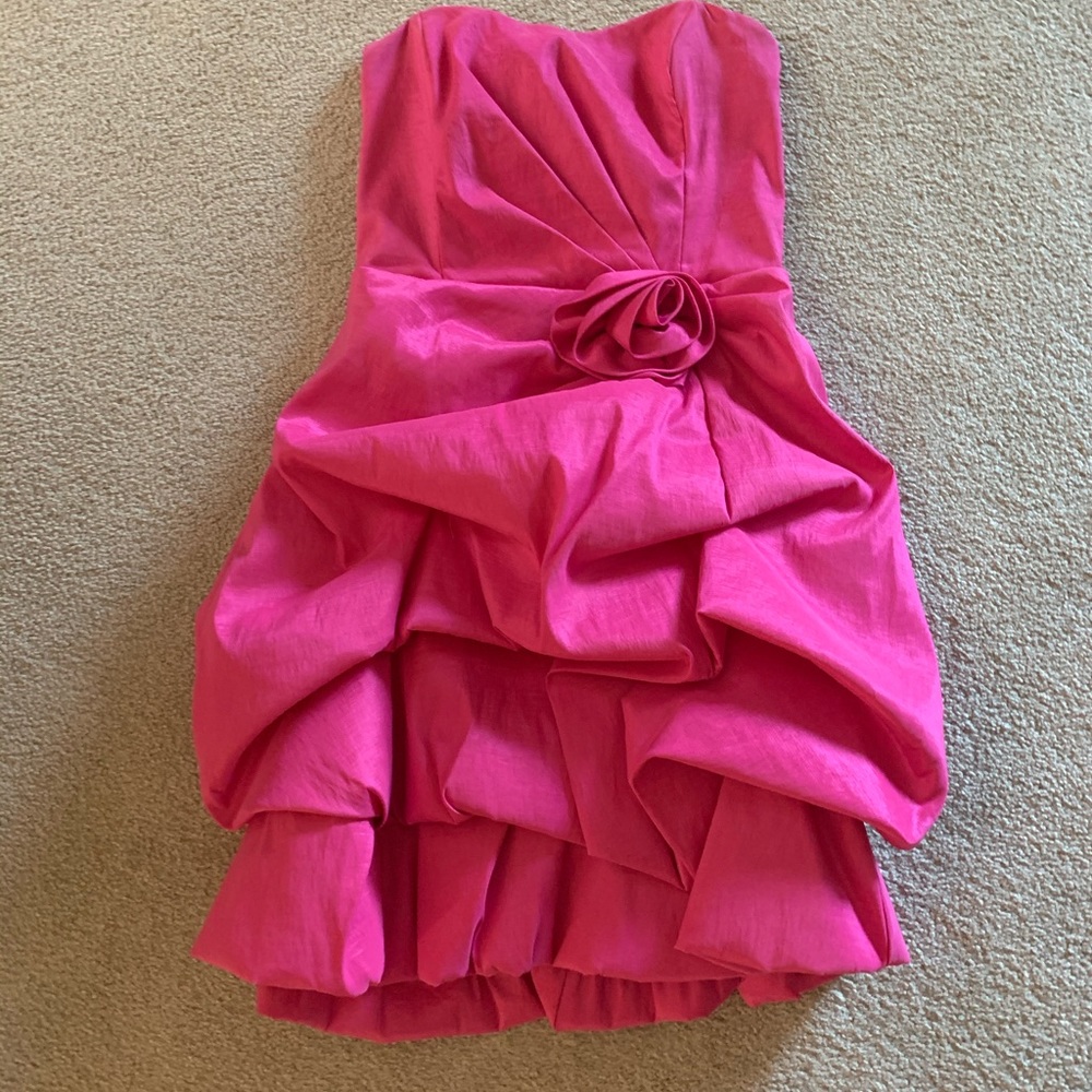 Hot pink formal dress from Windsor store